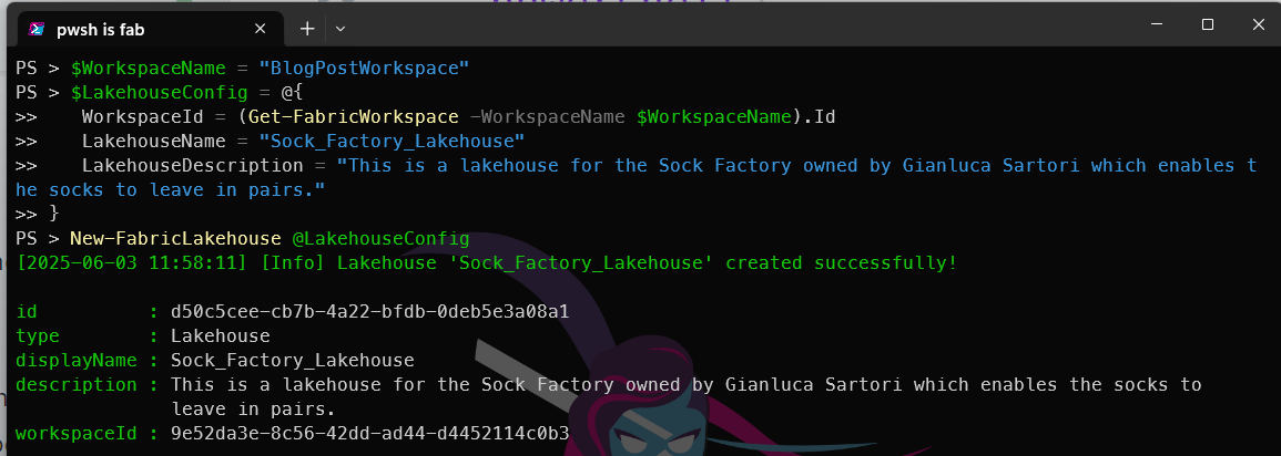 Lakehouse Created