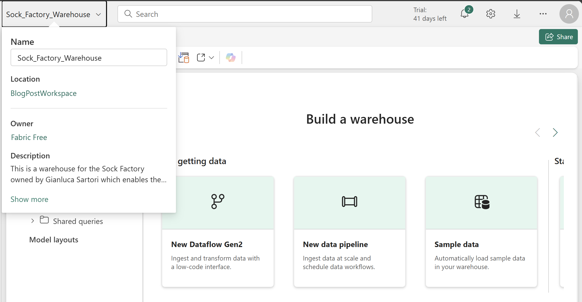 Featured image of post Create a Microsoft Fabric Warehouse with PowerShell