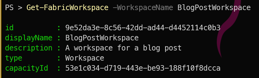 Get-FabricWorkspace